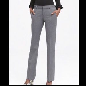 NWT Banana Republic grey Logan suit pant size 2